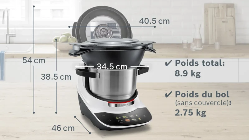 Bosch Cookit — MCC9555FWC